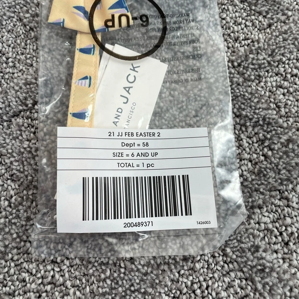 NWT Janie and Jack Sailboat Bow Tie